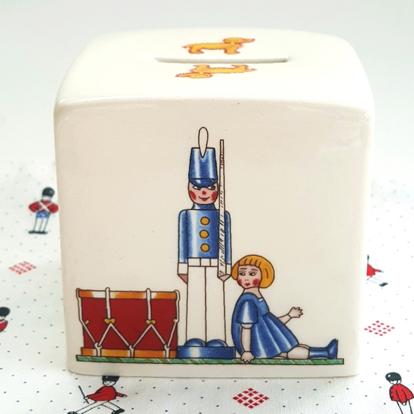 Tiffany & Co. Other - {Tiffany & Co.} Bank Ceramic Soldier Doll Drum